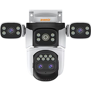 Avenir AV-S309X 9MP 3Kameralı WI-FI + PTZ 10X Bullet Güvenlik Kamerası