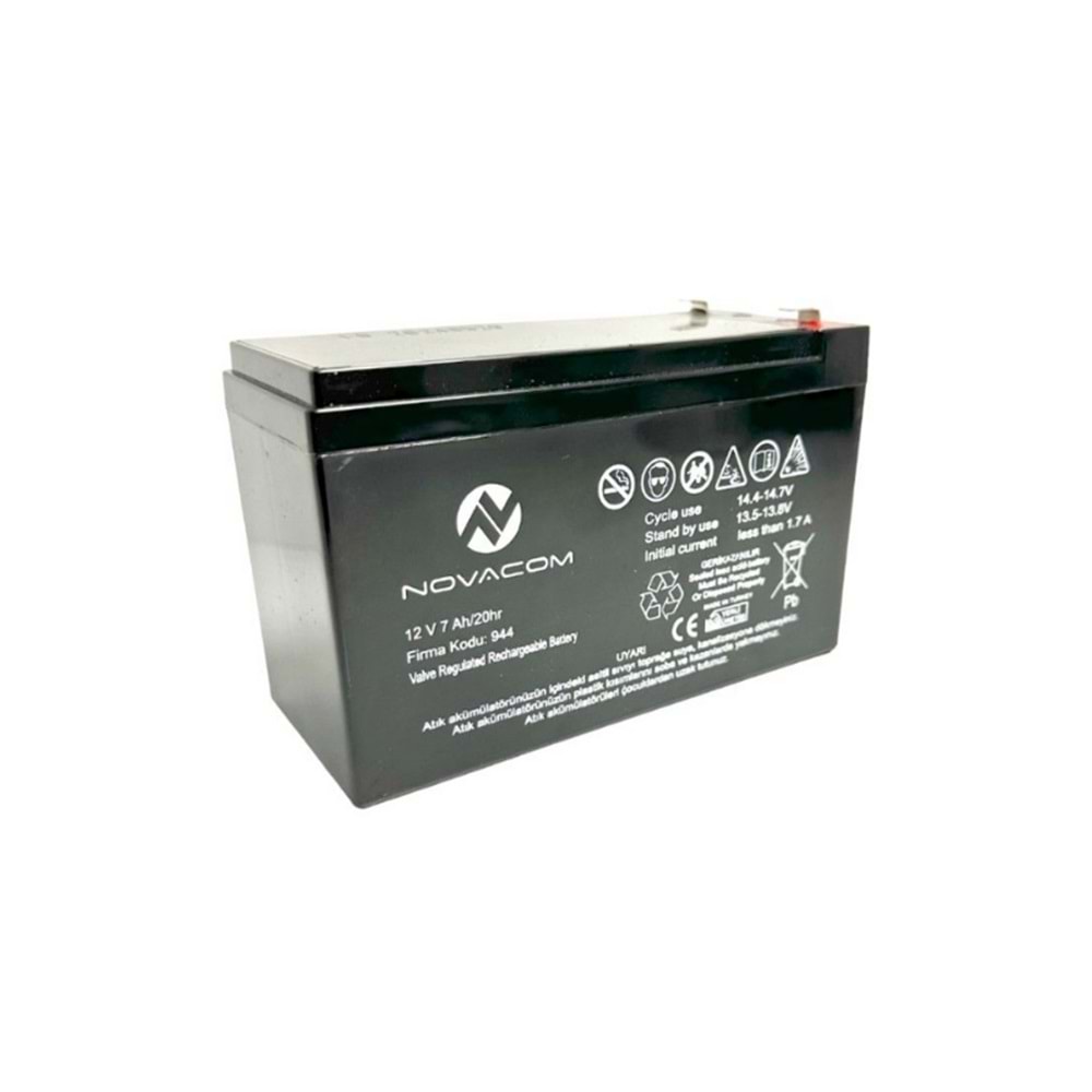 Novacom 12V 7A Kuru Akü