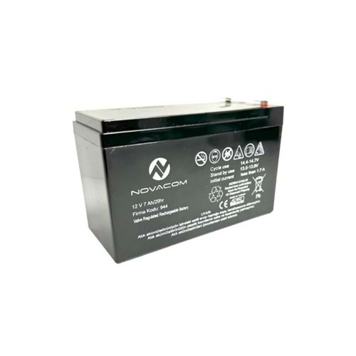 Novacom 12V 7A Kuru Akü