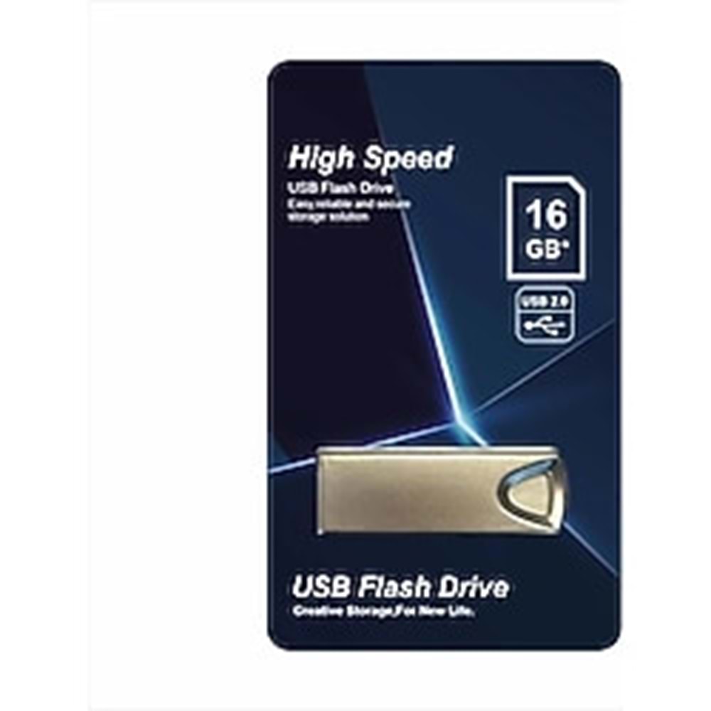 Elba 16GB Metal 2.0 USB Flash Bellek