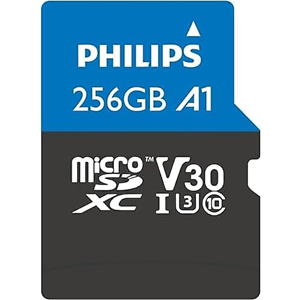 Philips 256GB MicroSD Hafıza Kartı (Adaptörsüz)