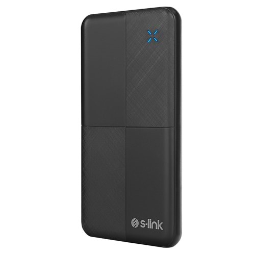 S-Link IP-G12N 1000MAH MicroUSB/USB/TYPE-C Siyah Powerbank
