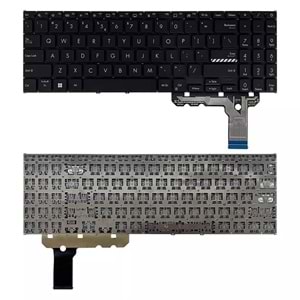 Retro NBKL1224 Asus K3605V Uyumlu Siyah Notebook Klavyesi
