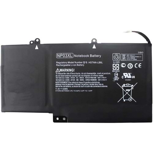 Retro RHL-090 Hp Pavilion 13-A000 , X360 , NP03XL Uyumlu Siyah Notebook Bataryası