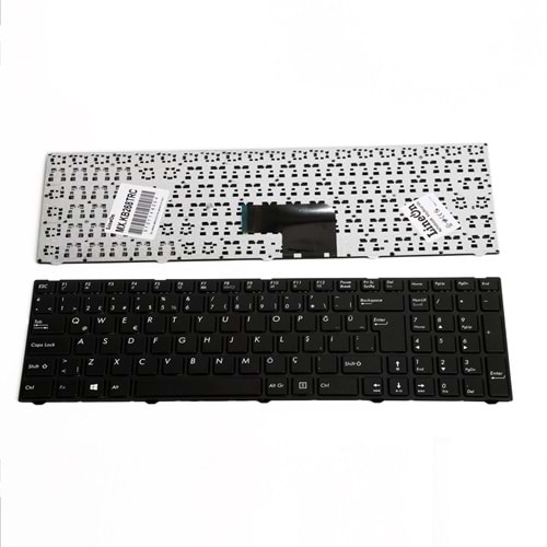 Retro NBKL867 Casper CSY , C15B Uyumlu Siyah Notebook Klavyesi