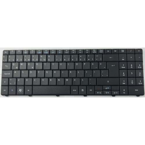 Retro NBKL485 Acer Aspire 5732 5732Z 5732ZG 5332 5334 Uyumlu Siyah Notebook Klavyesi