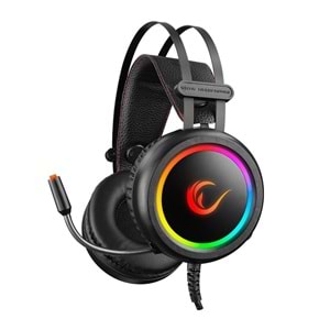 Rampage STORMY USB 7.1 Siyah Mikrofonlu RGB Oyuncu Gaming Kulaklığı
