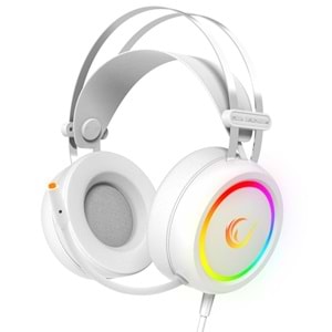 Rampage STORMY USB 7.1 Beyaz Mikrofonlu RGB Oyuncu Gaming Kulaklığı