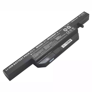 Retro RCEL-011 Clevo W650BAT-6 Uyumlu Siyah Notebook Bataryası