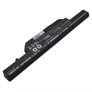 Retro RCEL-011 Clevo W650BAT-6 Uyumlu Siyah Notebook Bataryası