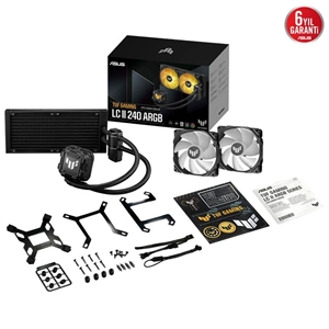 Asus TUF GAMING LC II 240 ARGB 240MM Yönlendirilebilir INTEL/AMD 1700P Uyumlu Sıvı Soğutma