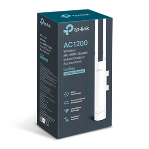 TP-Link Omada EAP225-OUTDOOR AC1200 MU-MIMO 10/100/1000 İç-Dış Mekan Access Point