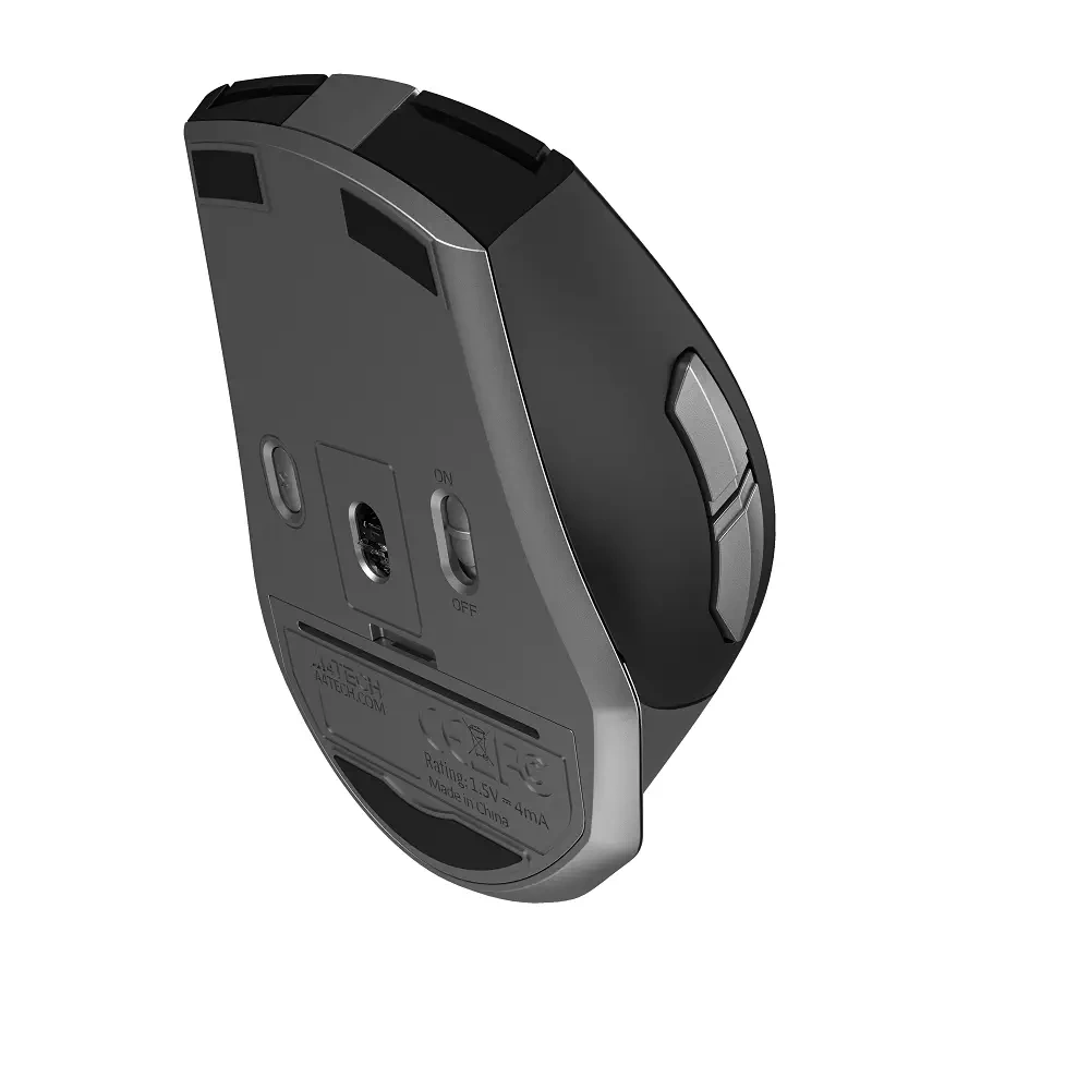 A4TECH FB35 Bluetooth+2.4GHZ Dungle 2000DPI Kablosuz Gri Optik Mouse