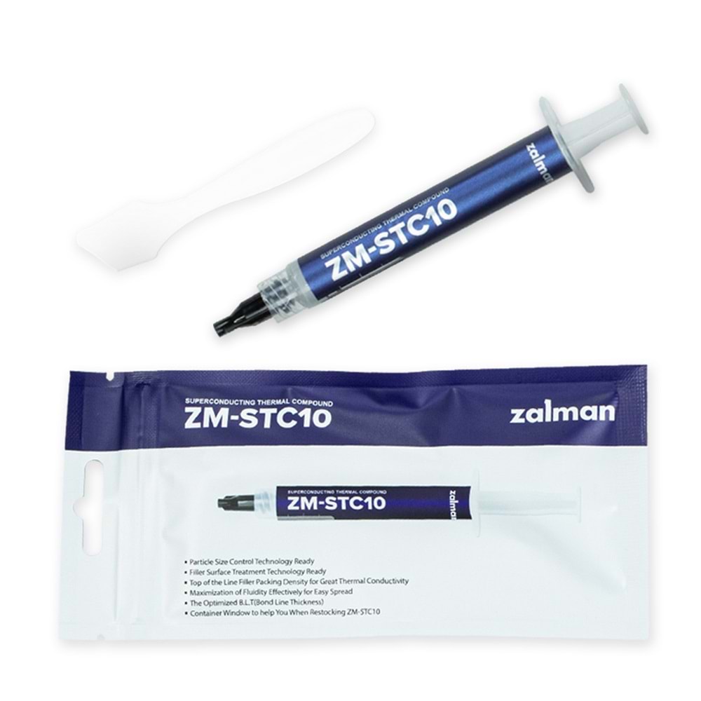Zalman ZM-STC10 2G 11.5W/M.K Yüksek Performanslı Gaming Uyumlu Termal Macun