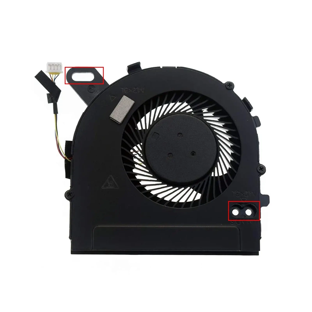 Retro NBFAN582 Dell Vostro 5468 Uyumlu Siyah Notebook İşlemci Fanı