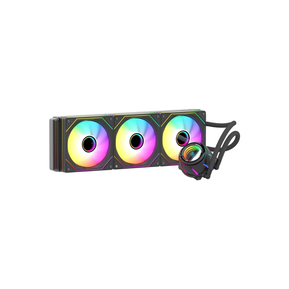 Gamebooster Blade 360B ARGB 360MM LGA1700/AM5 Uyumlu Siyah CPU Sıvı Soğutma (GB-LCDS-BL360B)