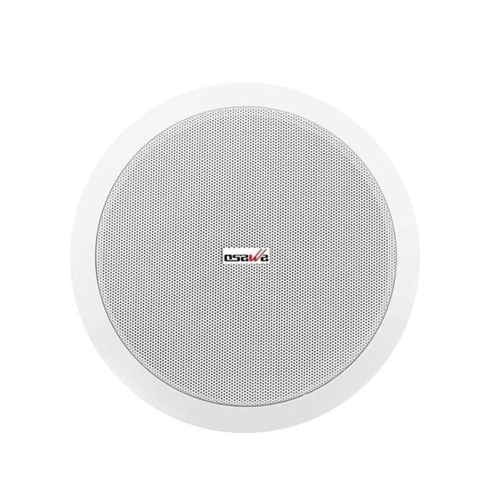 Osawa OSW-625 13CM 100V 10W Beyaz Tavan Alçıpan Hoparlörü
