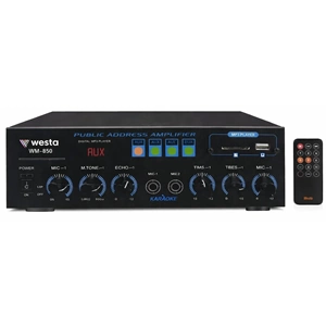 Westa WM-850 80W USB AUX Mikser Amfi