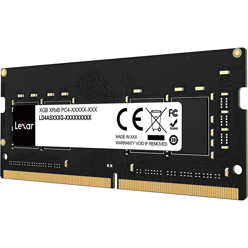 Lexar 8GB 3200MHZ DDR4 CL22 1.2V SODIMM Notebook Bellek Ram (LD4AS008G-B3200GSST)