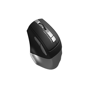A4Tech FB35S Bluetooth/2.4GHZ Kablosuz 2000DPI Silent Sessiz Optik Gri/Siyah Mouse