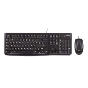 Logitech MK120 USB Q Kablolu Klavye ve Mouse Set (920-002560)