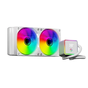 Frisby FCL-240W 240MM ARGB Beyaz Ekranlı LGA1851/LGA1700/AM4/AM5 İşlemci Sıvı Soğutma